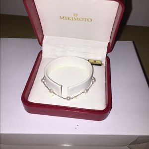 Mikimoto Pearl station bracelet